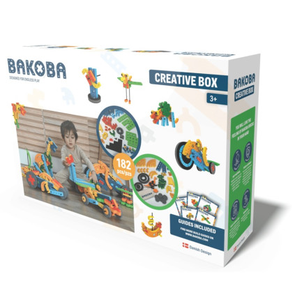 BAKOBA Creative 182 dílů, pěnová stavebnice 01