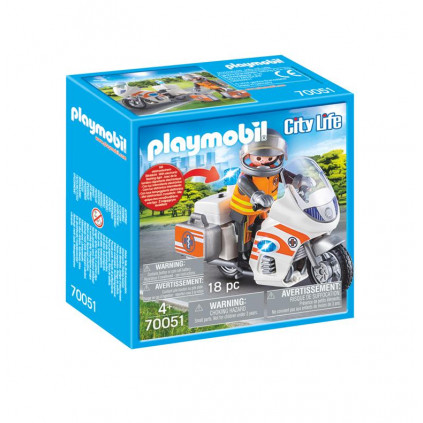 PB70051 PLAYMOBIL Zachranarsky motocykl 01