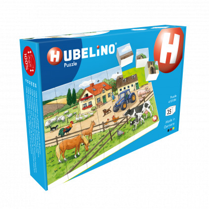 HUBELINO Život na farmě 35 puzzle kostek 01