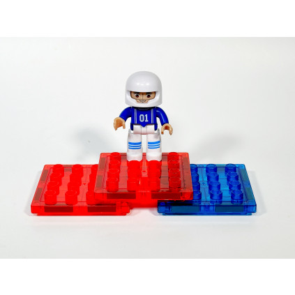 MAGPLUS Čtverce magnetické 7,5 x 7,5 cm na Lego Duplo, 18 ks 03
