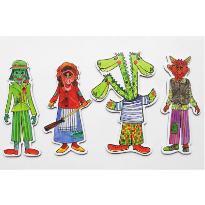 MARIONETINO Drak a strašidla loutky