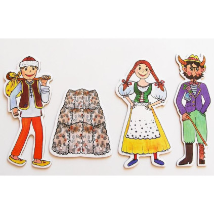 MARIONETINO Economy Čert, Honza a Káča