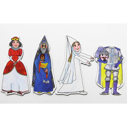 MARIONETINO Královna a bílá paní loutky