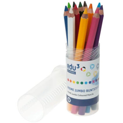 EDU1282012 premiove jumbo sestihranne pastelky P12