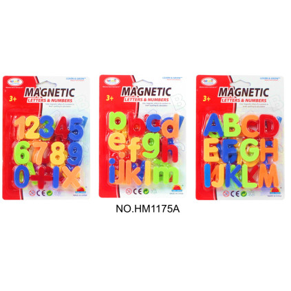Magnetická písmenka/číslice