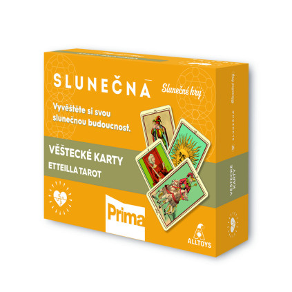 Slunečná - Luxusní věštecké karty
