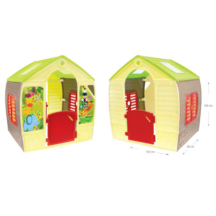 Zahradní domeček se zvířátky