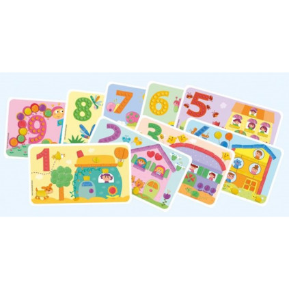 PM160171 PLAYMAIS Card set Fun to learn Cisla
