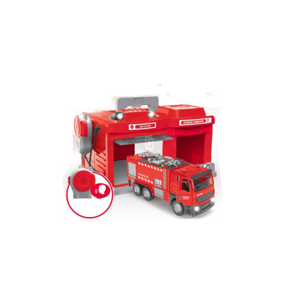 Hasičský hrací set – garáž