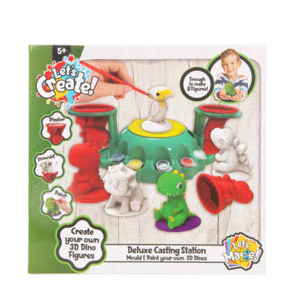 Sada na výrobu sádrových figurek Dino DeLuxe