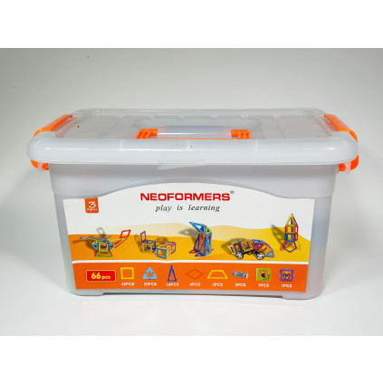 NEOFORMERS Magneticka stavebnice 66 dilu 001