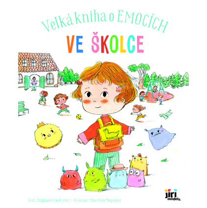 Ve školce, velká kniha o emocích 01