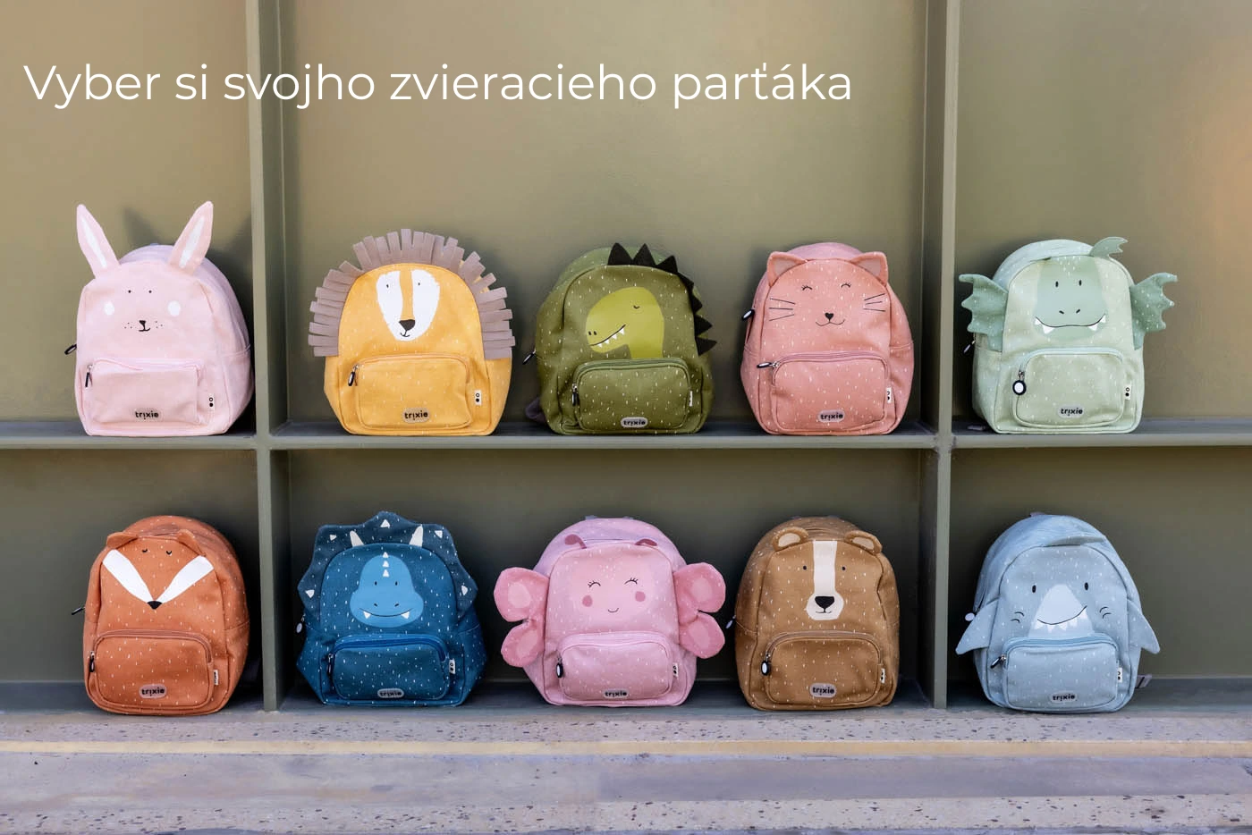 Batohy - Vyber si sveho zvireciho partaka