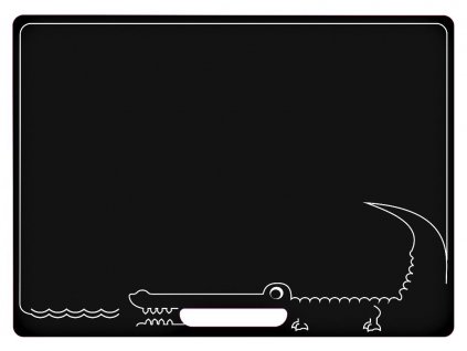 Jeujura Oboustraná tabule s krokodýlem