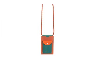 1802190 Sticky Lemon phone pouch better together athletics track front