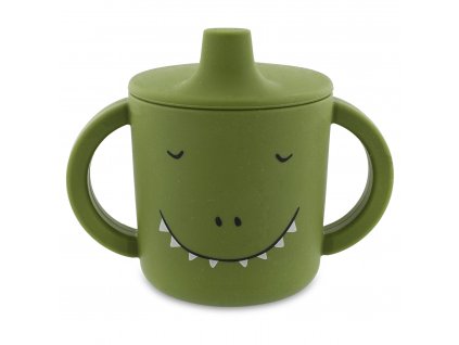 Dětský silikonový hrneček Trixie Baby - Mr. Dino