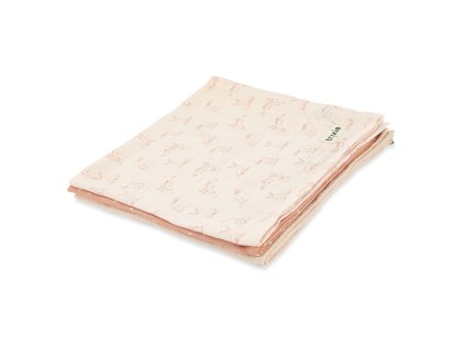 MUSLIN CLOTHS 3PACK MIX | 55X55CM