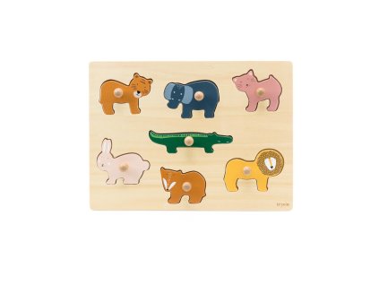 WOODEN ANIMAL PUZZLE