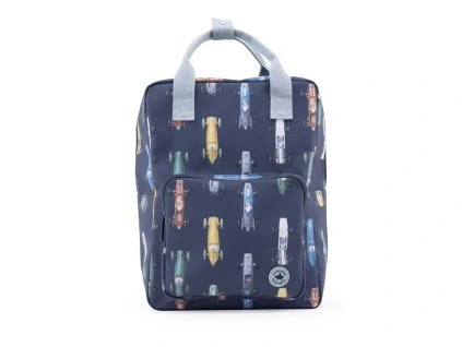 1702008 Studio Ditte backpack large boys race cars