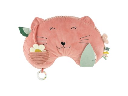 Polštář na hraní na bříšku – Mrs. Cat