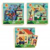 1131249 4 drevene trivrstve puzzle djeco na statku