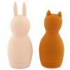 Dětská stříkací hračka do vany Trixie Mr. Fox a Mrs. Rabbit, 2 pcs