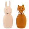 1146440 detska strikaci hracka do vany trixie mr fox a mrs rabbit 2 pcs