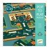 djeco djeco pop to play puzzle roads 21 pcs 2
