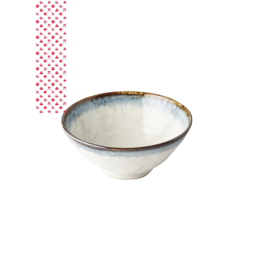 Keramická miska na polévku Udon Aurora ⭐ Made in Japan