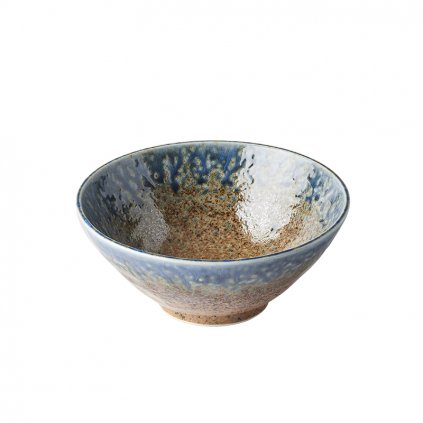 Keramická miska na polévku Udon (Earth & Sky, 20 cm) Made in Japan
