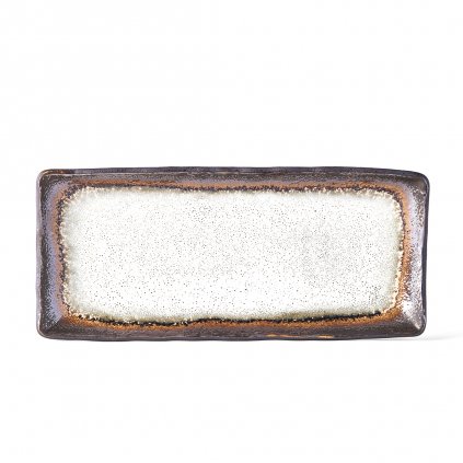 Akane Grey Rectangular Plate 29 x 13 cm