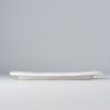 Shell White Slab Obdélníkový Talíř 28,5 x 12 cm