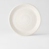 Recycled White Sand Talíř, Vysoký Okraj, 27,5 cm