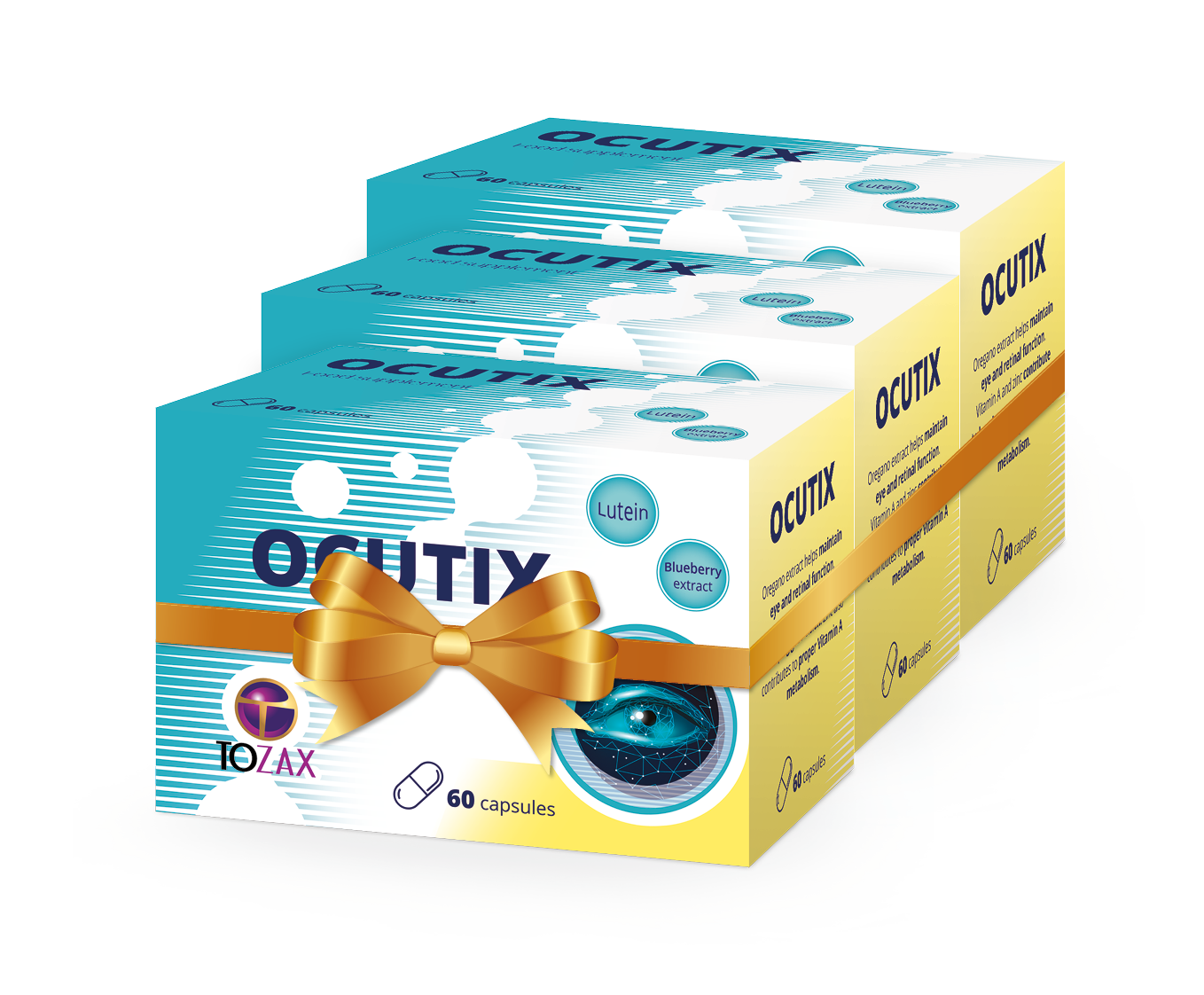 Tozax Ocutix lutein 180 kapslí