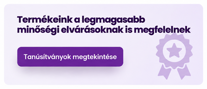 Tanúsítványok