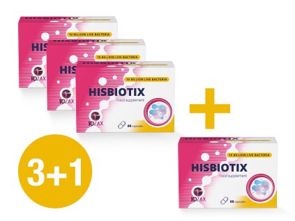 Hisbiotix 60ks 3+1
