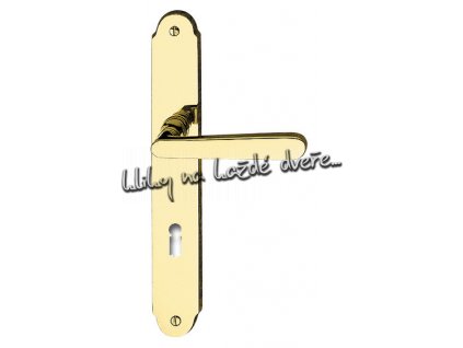 Wien II MS klika mosazná