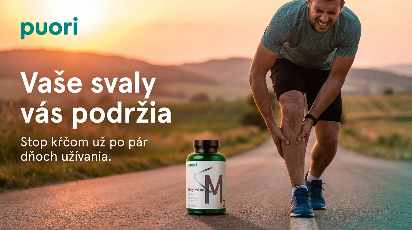Puori M3 ako dokonalý nástroj proti kŕčom