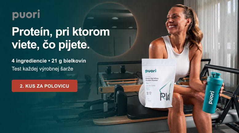 Privítajte Puori PW1 - najčistejší srvátkový protein na svete