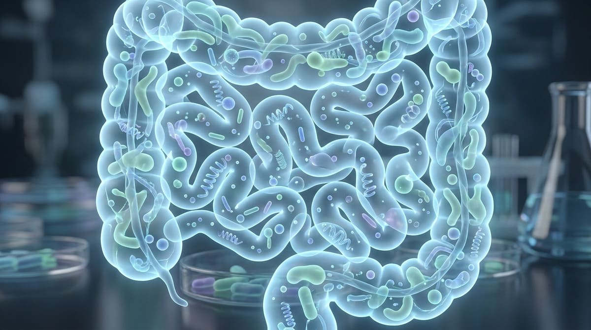 Bifidobacterium BB12 črevný mikrobióm vizualizácia