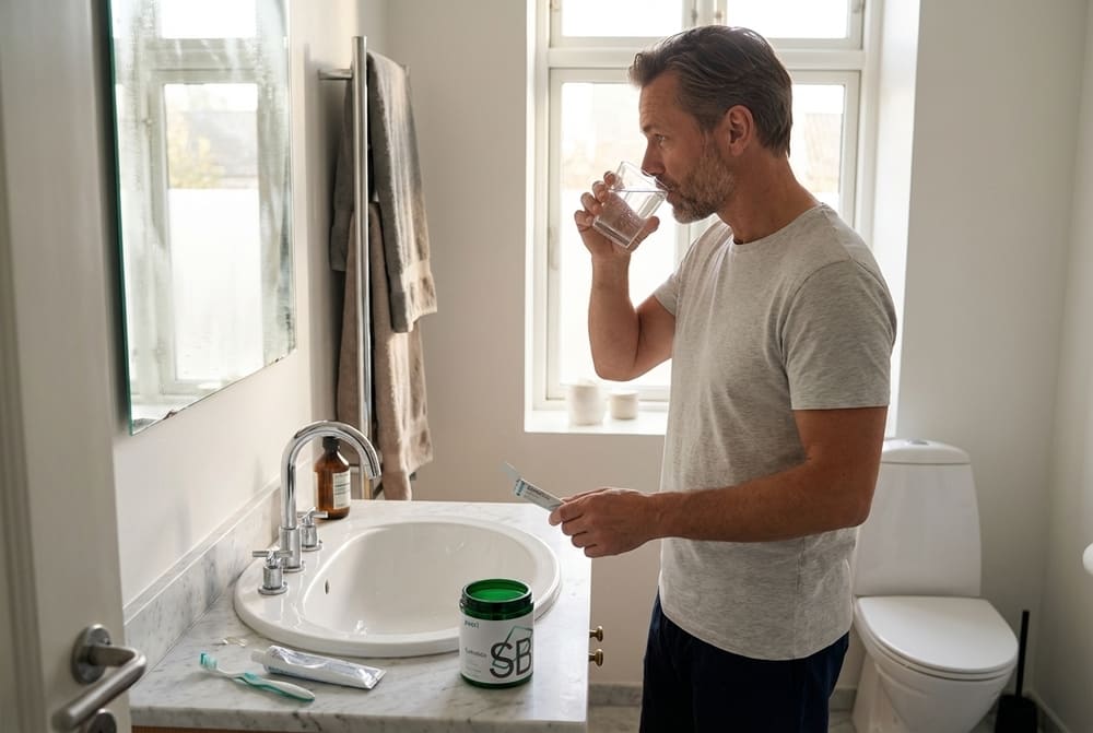 Trávenie ako základ optimálneho zdravia a ranná rutina spojená s užívaním probiotík Puori SB3