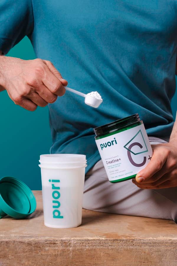 Príprava dennej dávky Puori Creatine+