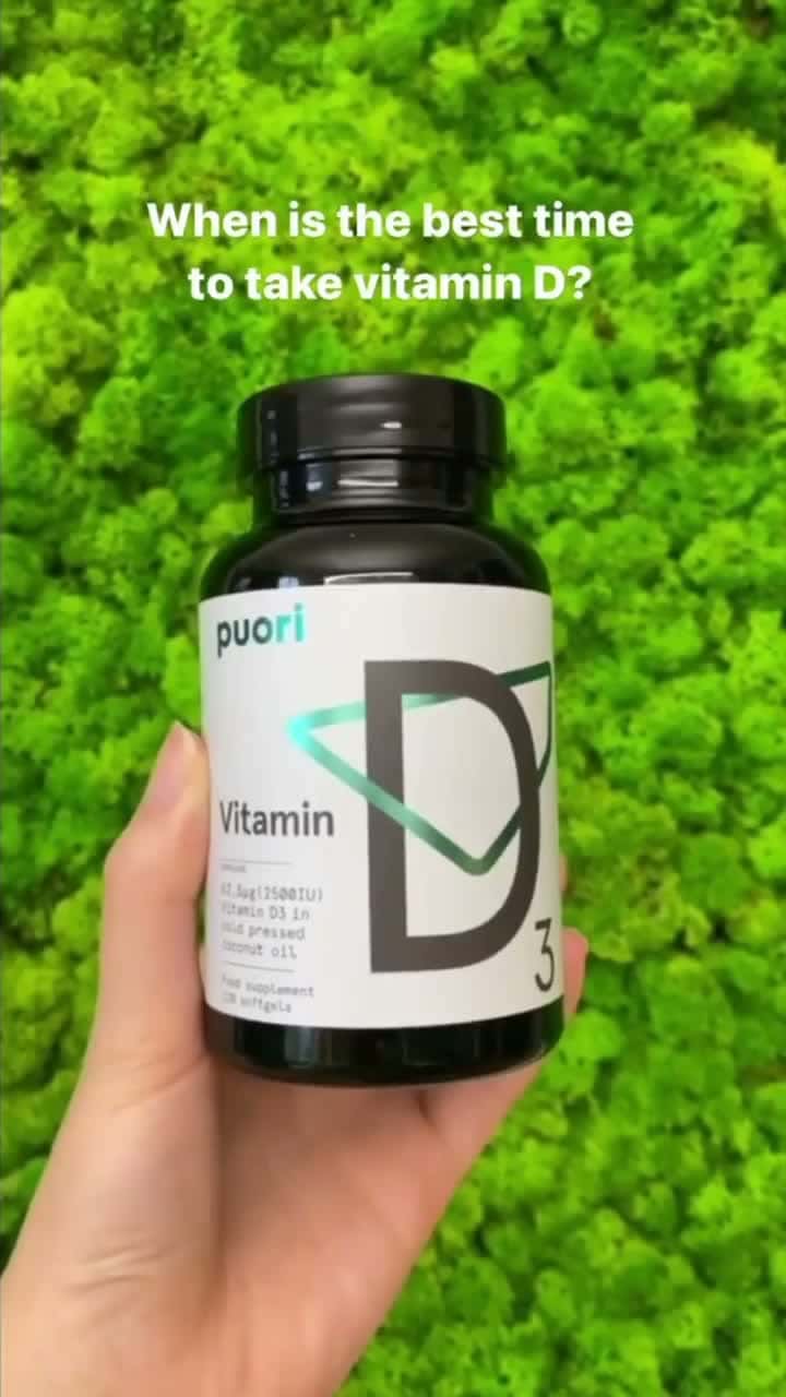 Puori D3 v každodennej rutine