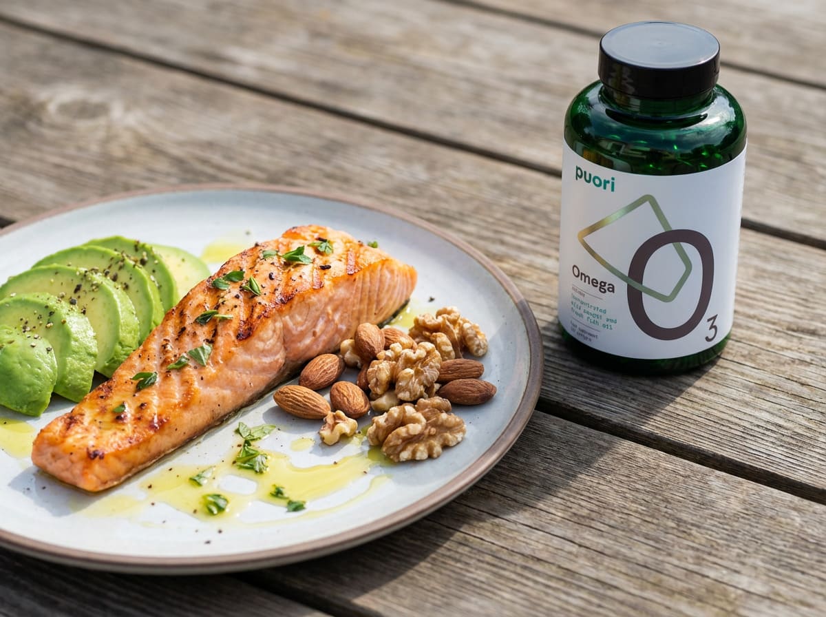 Omega-3 potraviny a výživa podporujúca zdravie srdca
