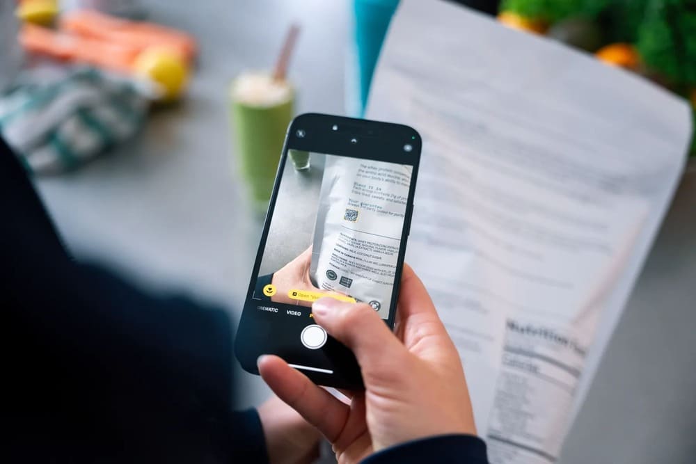 Skenovanie QR kódu šarže PW1 telefónom