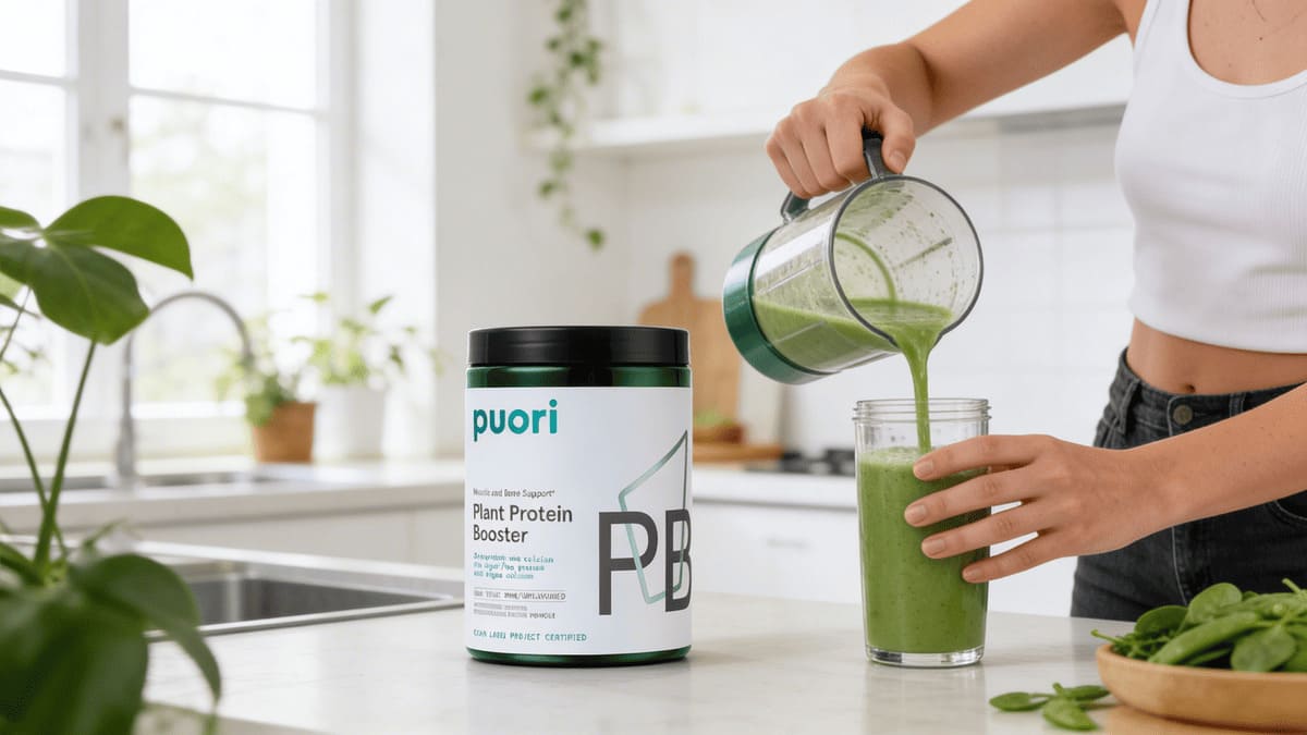 puori pb vegánsky protein do smoothie