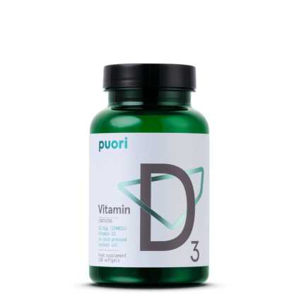 Puori D3 – vitamín D3 2 500 IU
