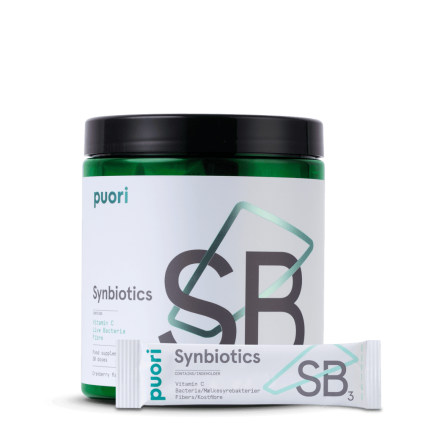 Puori SB3 – probiotiká, prebiotiká a vitamín C