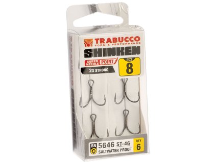 Trabuccco trojháčky Shinken ST-46 6ks (Velikost vel. 2)