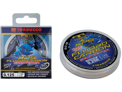 Trabucco vlasec T-Force Fluorocarbon SW 50m (Varianta 0,125mm - 1.600kg)